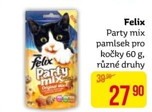 Pamlsky pro kočky Felix Purina