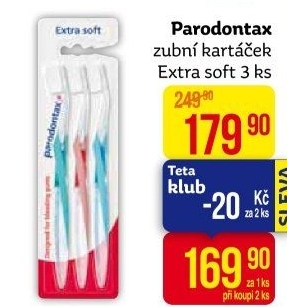 Kartáček na zuby Parodontax