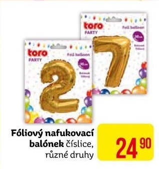 Nafukovací číslice Toro