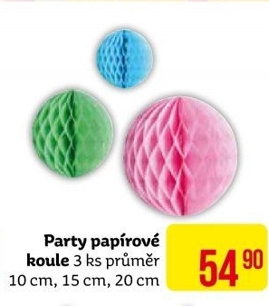 Papírová dekorace