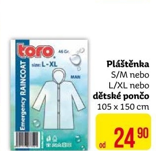 Pláštěnka Toro