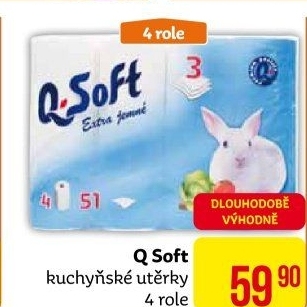 Utěrky kuchyňské Q Soft