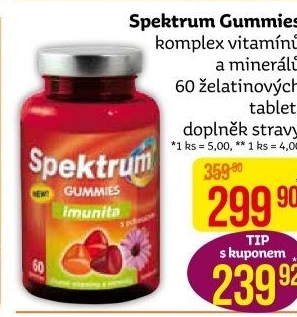 Vitamíny Gummies Imunita Spektrum