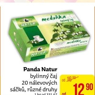 Čaj bylinný Panda natur