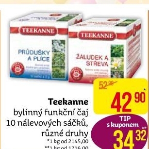 Čaj bylinný Funkční Teekanne