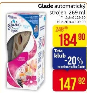 Osvěžovač vzduchu automatický Glade by Brise