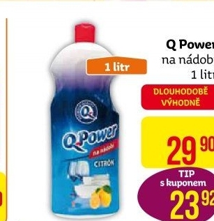Prostředek na nádobí Q Power