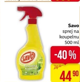 Čistič koupelen Savo