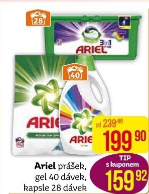 Prací prášek Ariel