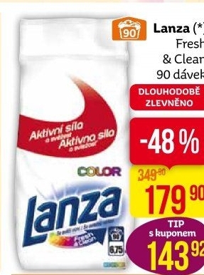 Prací prášek Lanza