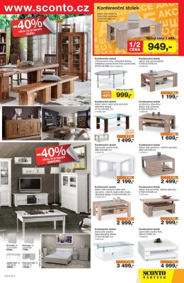 akční leták Sconto nábytek 2.5.2018-22.5.2018
