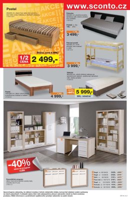 akční leták Sconto nábytek 2.5.2018-22.5.2018