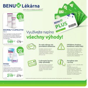 akční leták BENU Lékárna 1.5.2018-31.5.2018