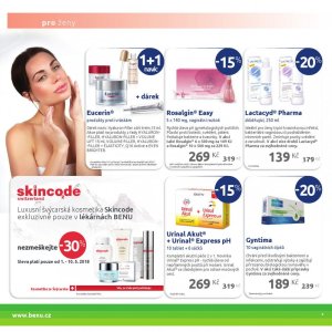 akční leták BENU Lékárna 1.5.2018-31.5.2018