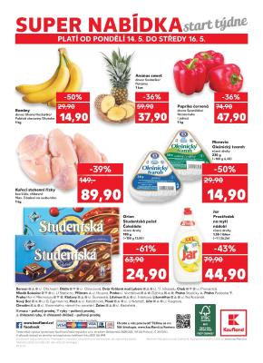 akční leták Kaufland 10.5.2018-16.5.2018