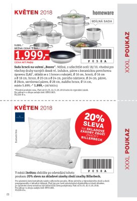 akční leták XXXLutz 1.5.2018-30.6.2018