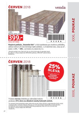 akční leták XXXLutz 1.5.2018-30.6.2018
