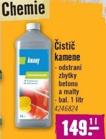 Čistič kamene Knauf