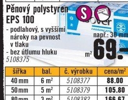 Polystyren Isover EPS