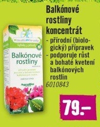 Přípravek pro urychlení balkonových rostlin Kouzlo přírody