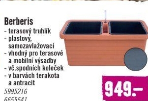 Samozavlažovací truhlík