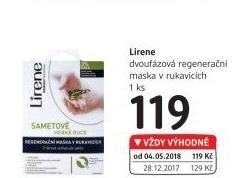 Maska v rukavicích Lirene