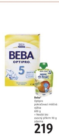 Mléčná výživa Beba Optipro Nestlé