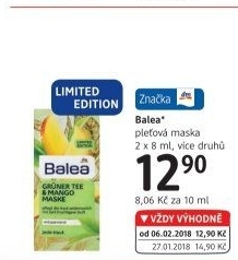 Maska pleťová Balea