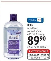 Voda micerální Balea