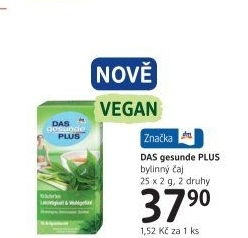 Čaj bylinný Das gesunde Plus