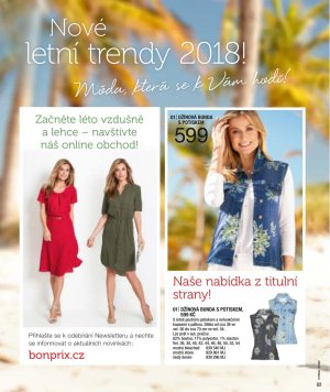 akční leták Bonprix 9.5.2018-9.10.2018