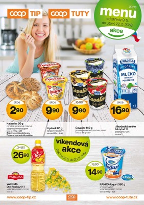 akční leták COOP 9.5.2018-22.5.2018