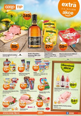 akční leták COOP 9.5.2018-22.5.2018