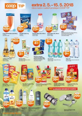 akční leták COOP 9.5.2018-22.5.2018