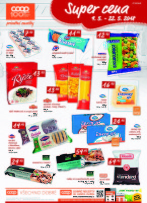 akční leták COOP 9.5.2018-15.5.2018