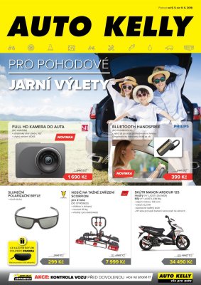 akční leták Auto Kelly 9.5.2018-11.6.2018