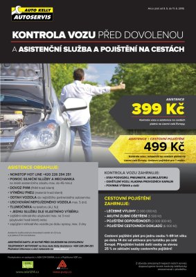 akční leták Auto Kelly 9.5.2018-11.6.2018