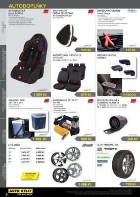 akční leták Auto Kelly 9.5.2018-11.6.2018