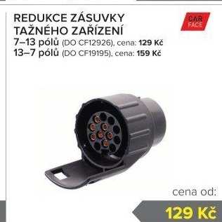 Redukce zásuvky tažného zařízení CarFace