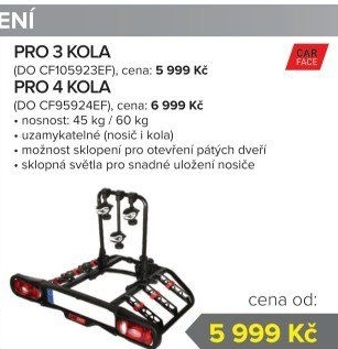 Nosič kol CarFace