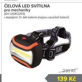 Led čelovka