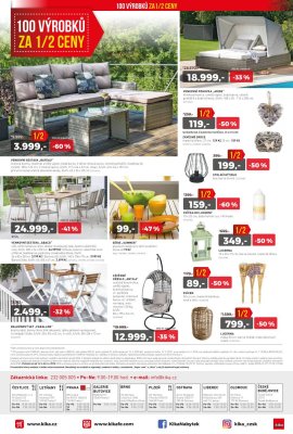 akční leták Kika nábytek 14.5.2018-3.6.2018
