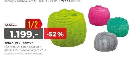 Sedací vak SOFTY