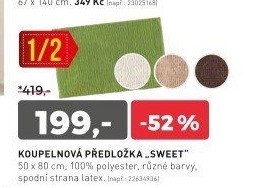 Koupelnová předložka SWEET