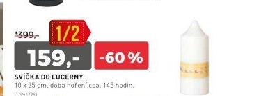 Svíčka DO LUCERNY