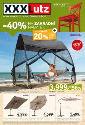 akční leták XXXLutz 14.5.2018-27.5.2018