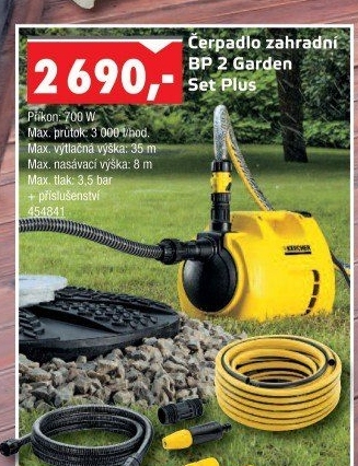 Čerpadlo zahradní Kärcher BP 2 Garden Set Plus