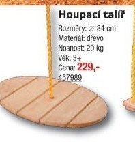 Závěsný houpací talíř