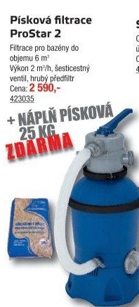 Písková filtrace ProStar 2 Marimex