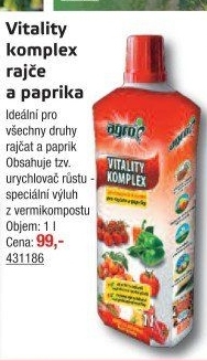 Vitality komplex rajče a paprika Agro
